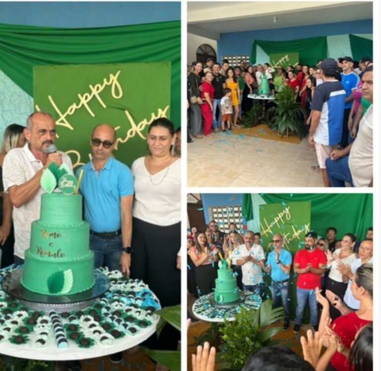 Ipanguaçu – Prefeito ganha aniversário surpresa Ipanguaçu – Prefeito ganha aniversário surpresa