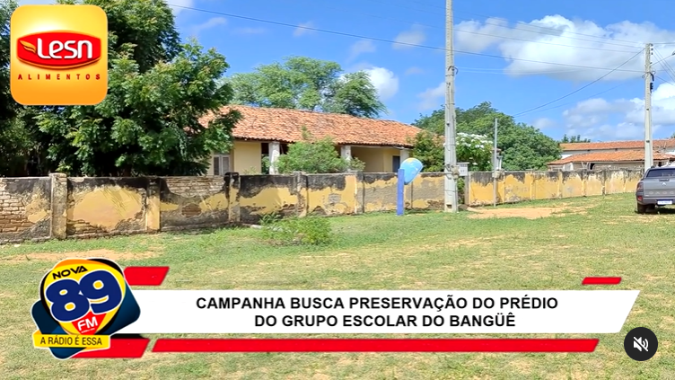 Campanha tem por objetivo preservação de prédio do antigo Grupo Escolar do Bangüê