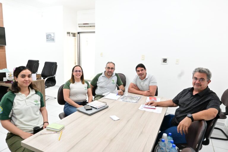 Assú: Prefeito Gustavo Soares recebe representantes do ICMBio Mossoró Assú: Prefeito Gustavo Soares recebe representantes do ICMBio Mossoró