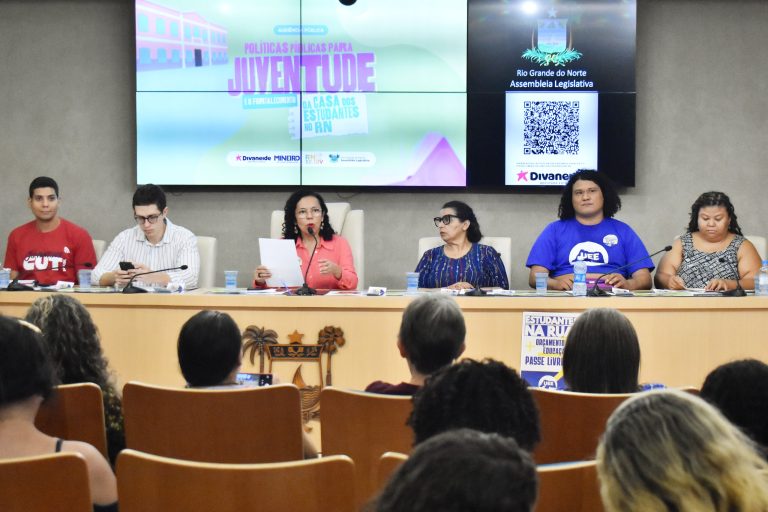 Políticas em prol da juventude e Educação pautam debate na Assembleia Legislativa