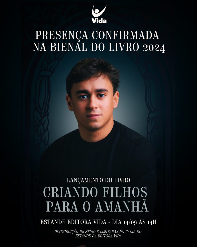 Nikolas Ferreira lança novo livro pela Editora Vida na Bienal de SP