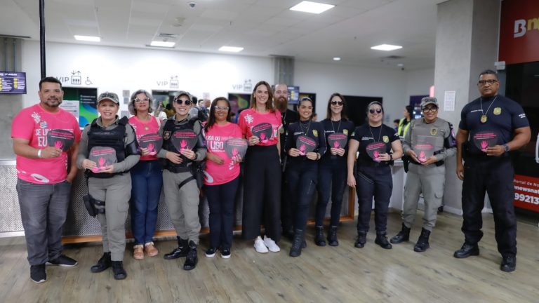 Governo faz campanha de conscientização pelo fim da violência contra as mulheres durante a semifinal do Campeonato Estadual