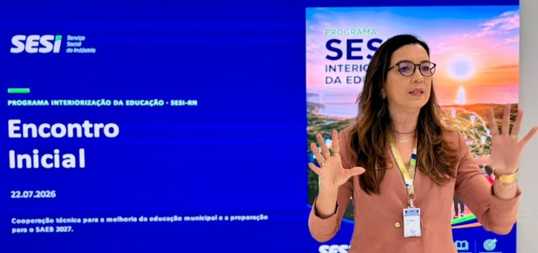 SESI-RN começa a implantação de programa para fortalecer educação nos municípios