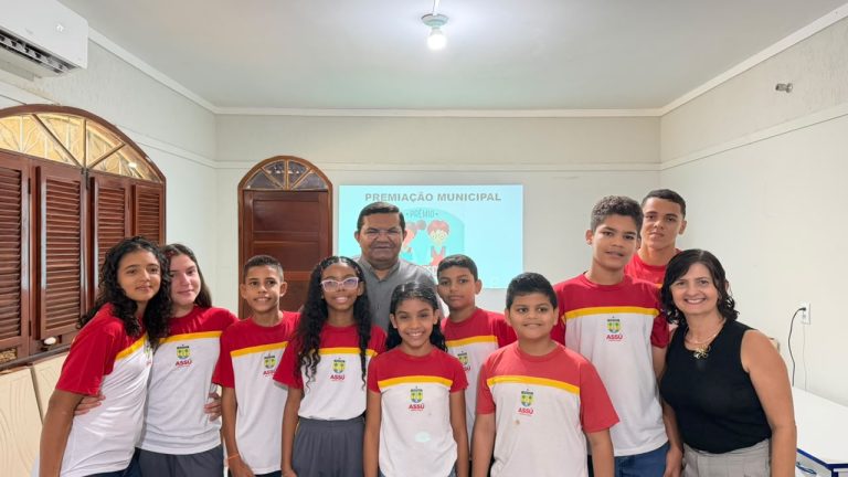 Alunos da rede municipal de Assú são premiados no projeto MPT na Escola